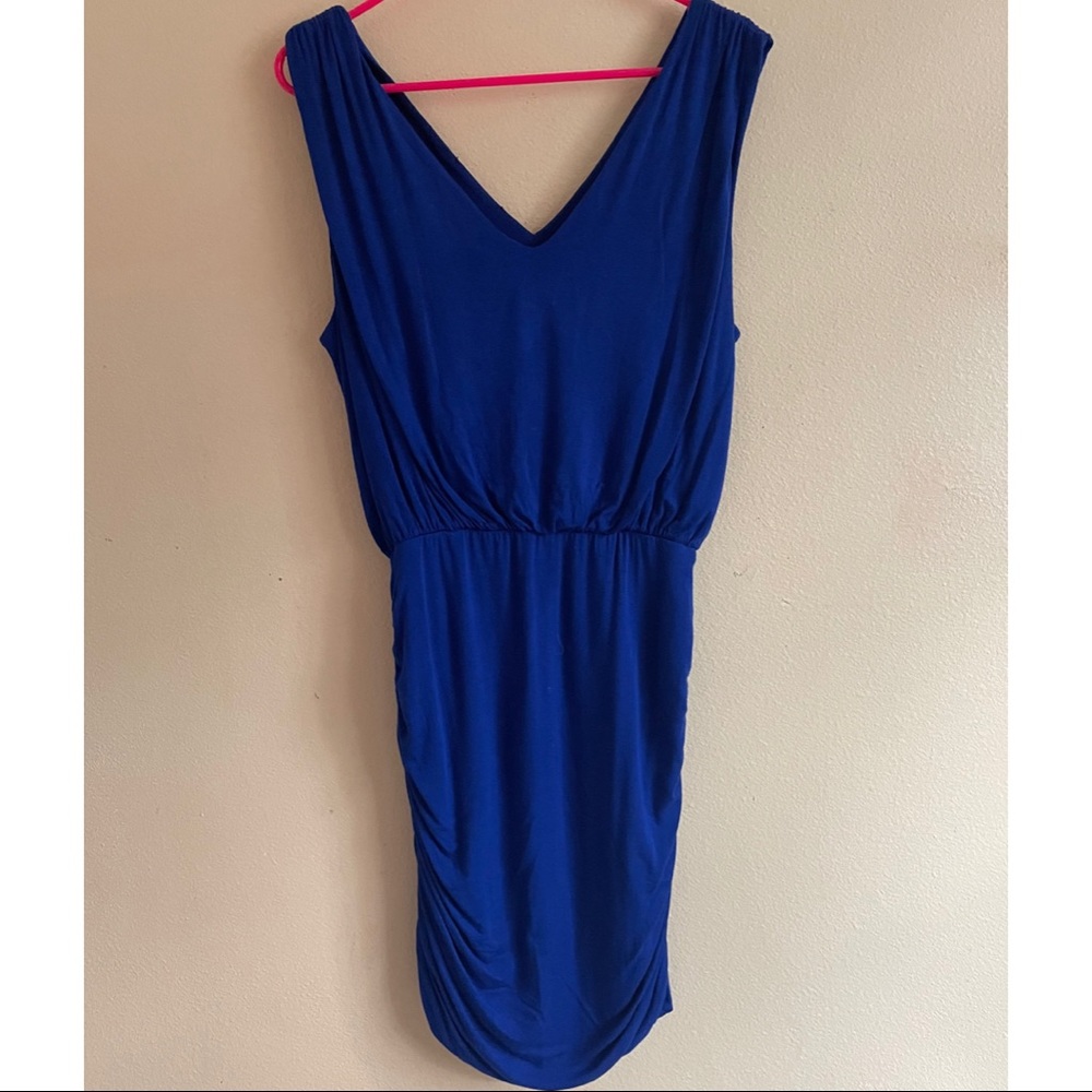 Blue dress